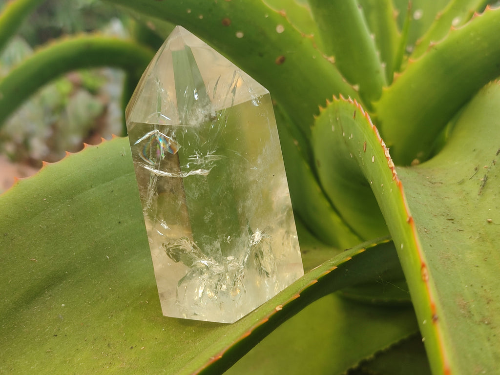 Polished Smokey Phantom Quartz Crystals x 6 From Madagascar - Toprock Gemstones and Minerals 