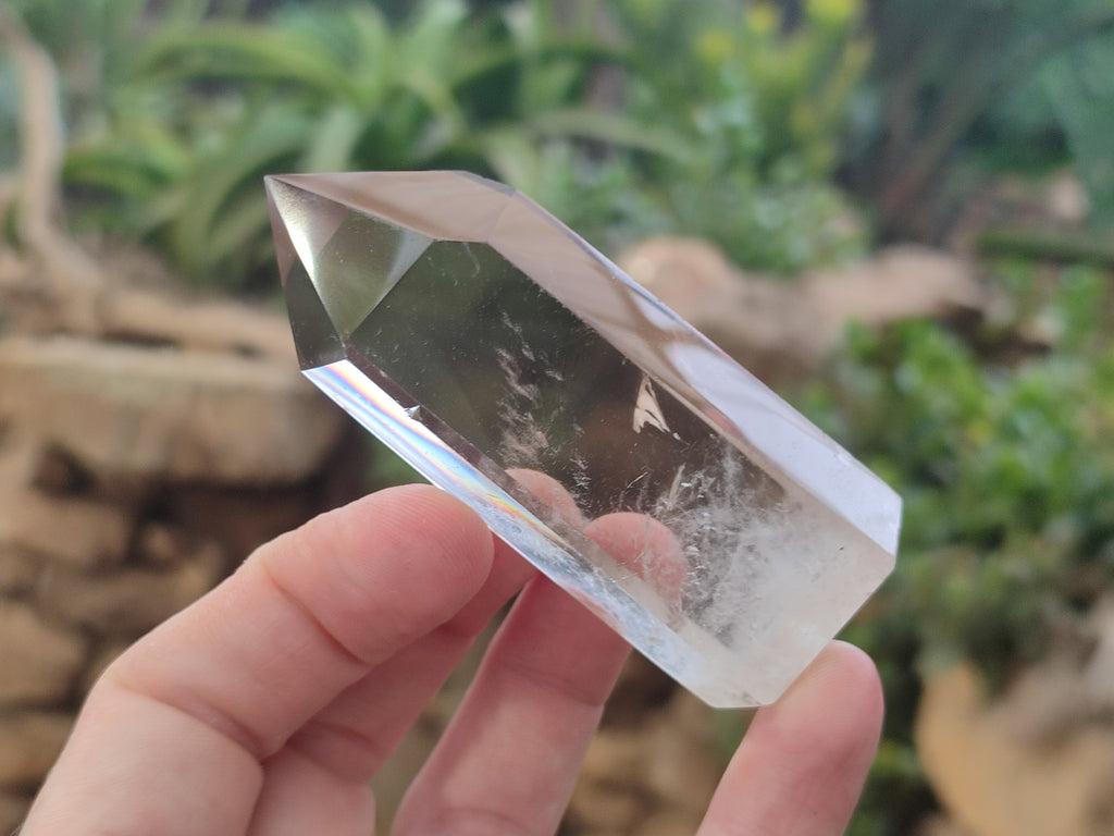 Polished Smokey Phantom Quartz Crystals x 6 From Madagascar - Toprock Gemstones and Minerals 