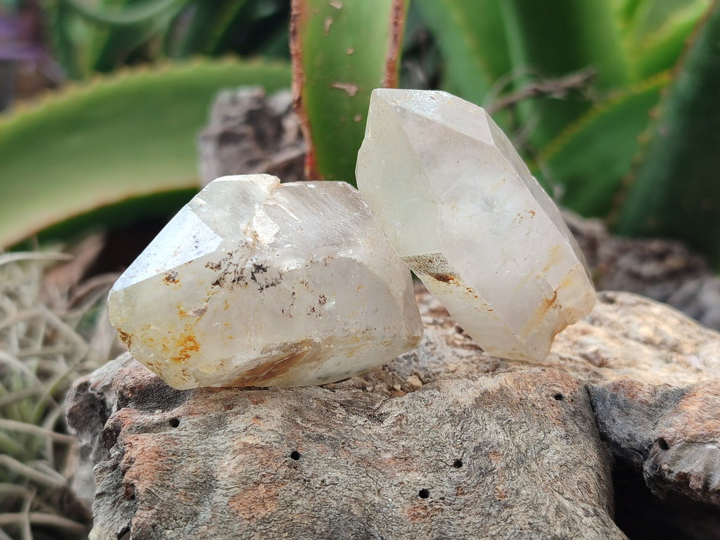 Natural Quartz Crystals x 23 From Madagascar - Toprock Gemstones and Minerals 