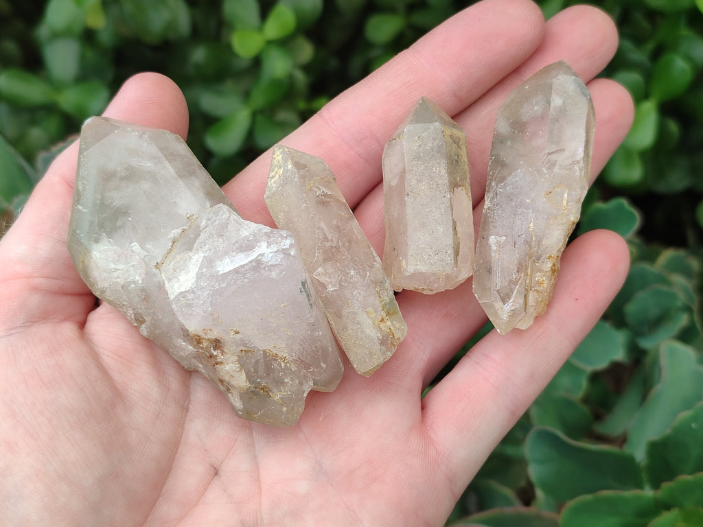 Natural Quartz Crystals x 23 From Madagascar - Toprock Gemstones and Minerals 