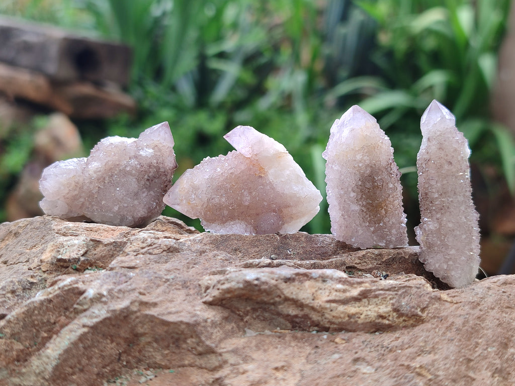 Natural Spirit Quartz Clusters x 22 From Boekenhouthoek, South Africa - Toprock Gemstones and Minerals 