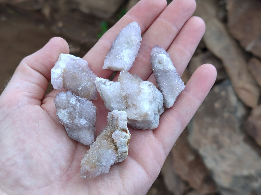 Natural Spirit Quartz Clusters x 22 From Boekenhouthoek, South Africa - Toprock Gemstones and Minerals 