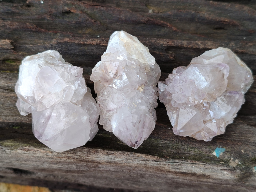 Natural Spirit Quartz Clusters x 22 From Boekenhouthoek, South Africa - Toprock Gemstones and Minerals 