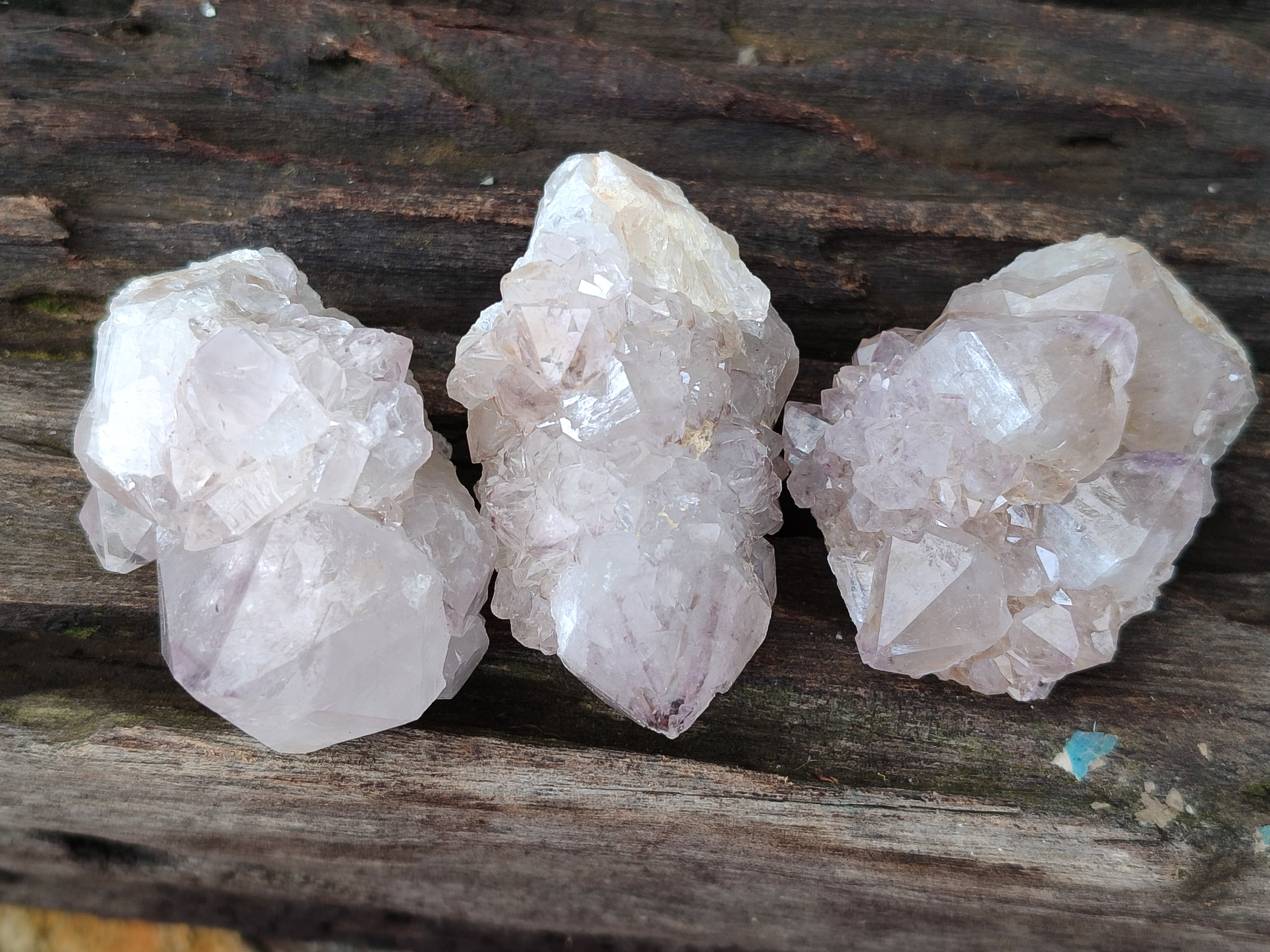Natural Spirit Quartz Clusters x 22 From Boekenhouthoek, South Africa - Toprock Gemstones and Minerals 