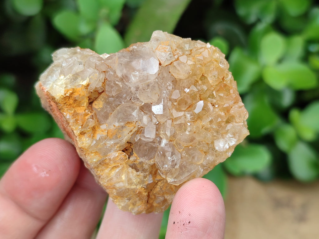 Natural Limonite Quartz Clusters x 24 From Zambia - Toprock Gemstones and Minerals 