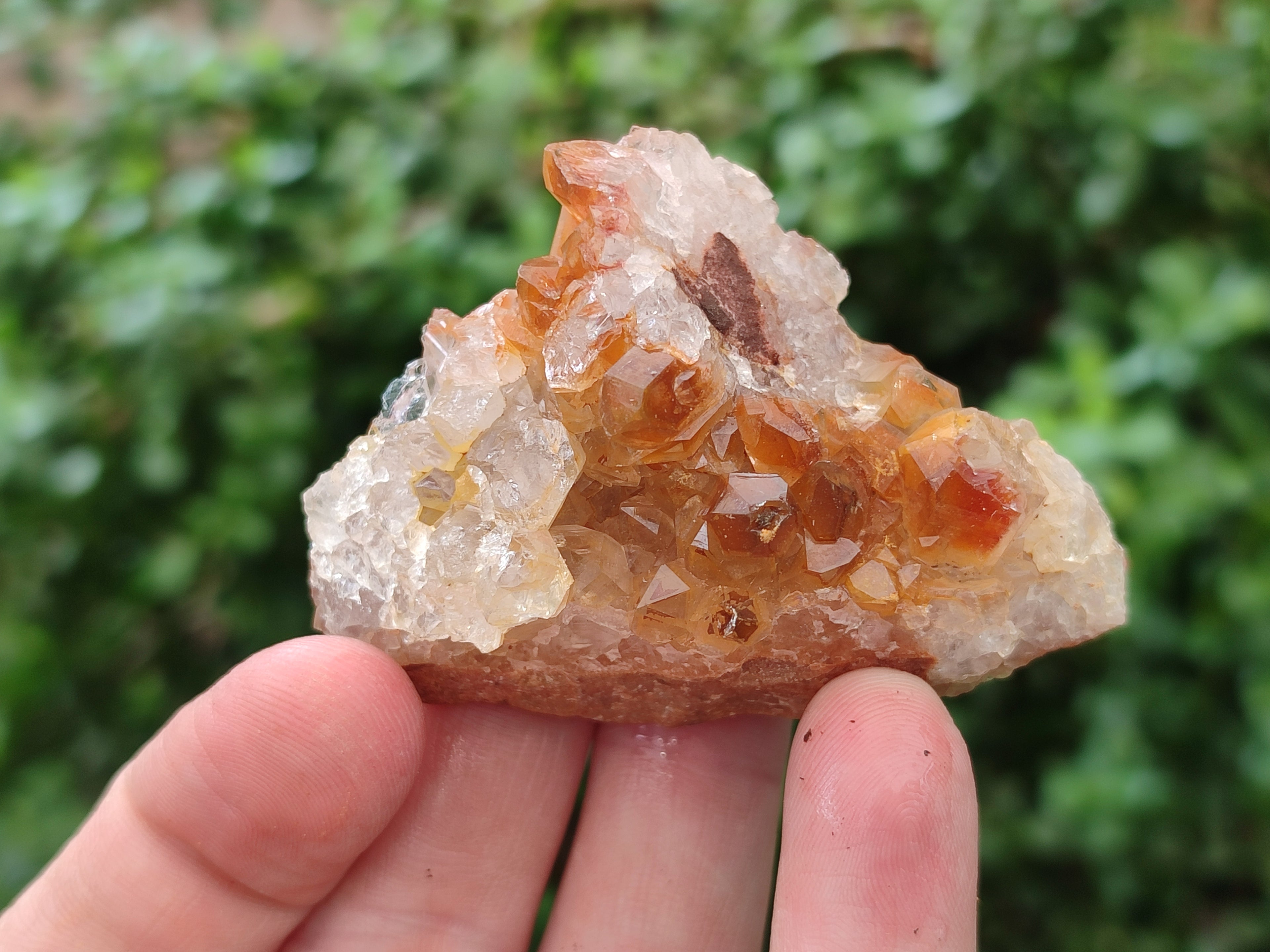 Natural Limonite Quartz Clusters x 24 From Zambia - Toprock Gemstones and Minerals 