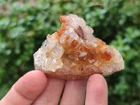 Natural Limonite Quartz Clusters x 24 From Zambia