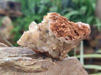 Natural Limonite Quartz Clusters x 24 From Zambia
