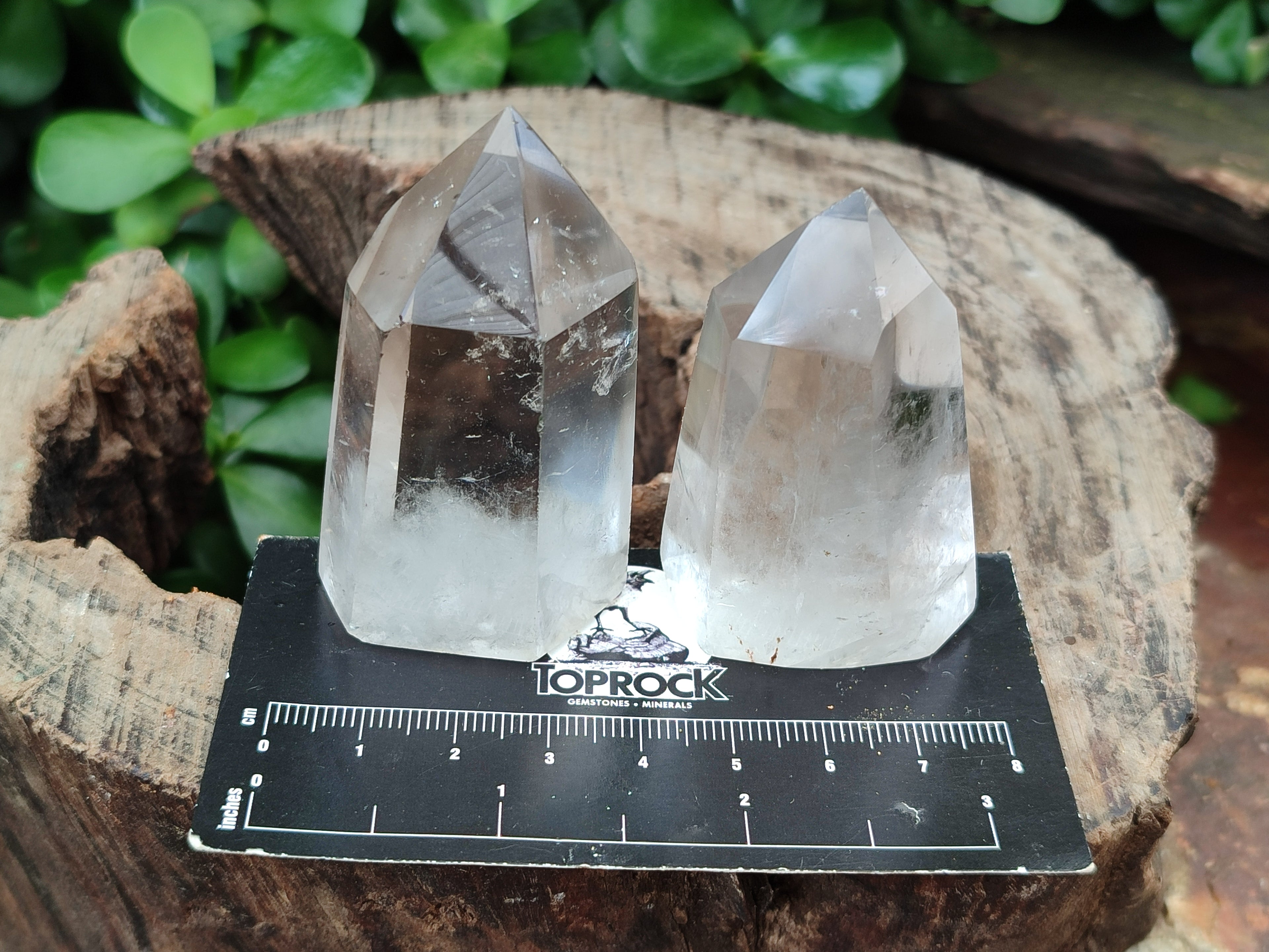 Polished Clear Quartz Points x 18 From Madagascar - Toprock Gemstones and Minerals 