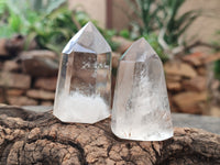 Polished Clear Quartz Points x 18 From Madagascar - Toprock Gemstones and Minerals 