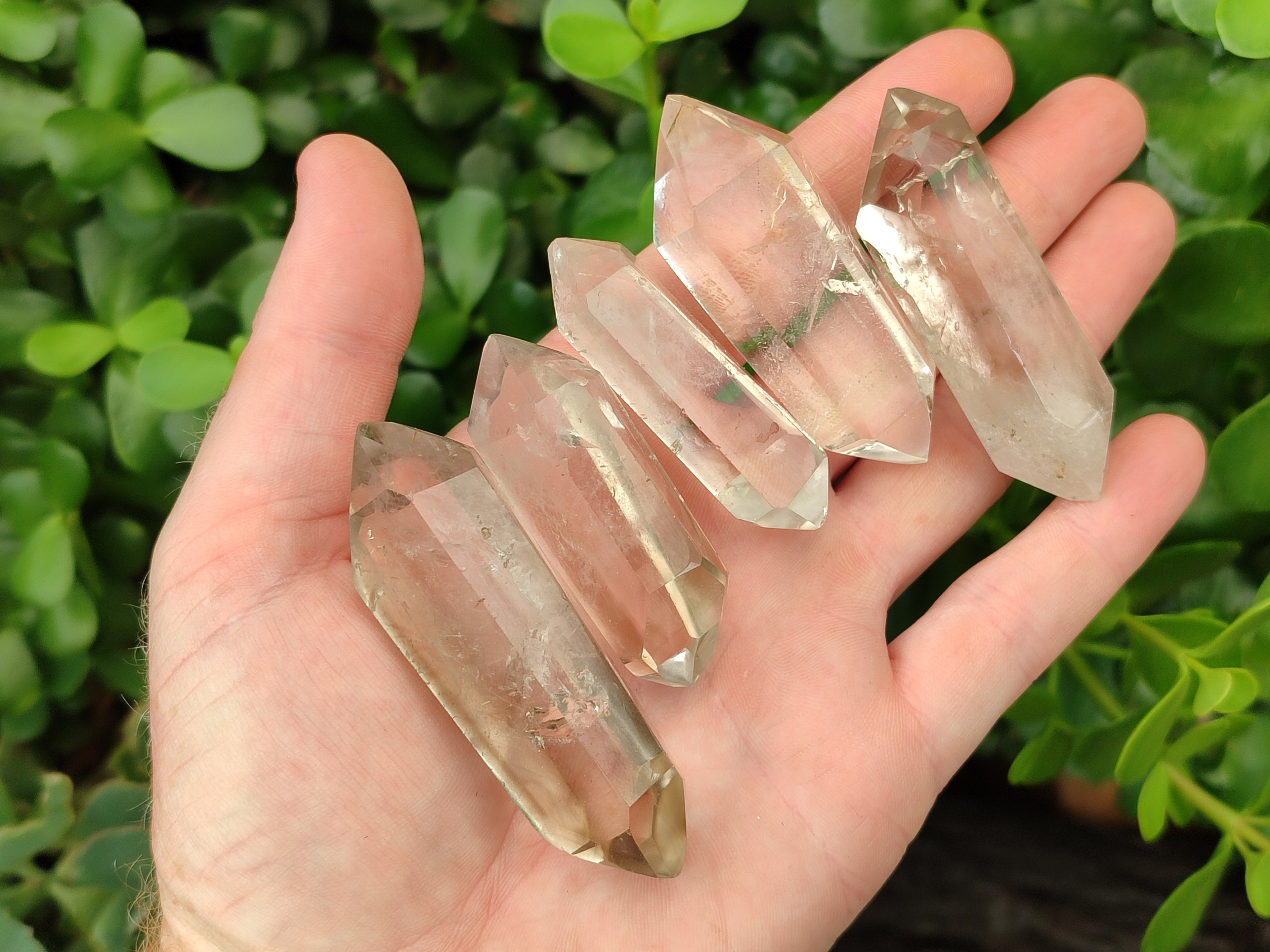 Polished Clear Quartz Points x 18 From Madagascar - Toprock Gemstones and Minerals 