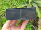 Hand Made Jet Lignite Jewellery Box x 1 From Swaziland - Toprock Gemstones and Minerals 
