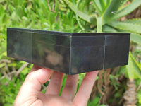 Hand Made Jet Lignite Jewellery Box x 1 From Swaziland - Toprock Gemstones and Minerals 