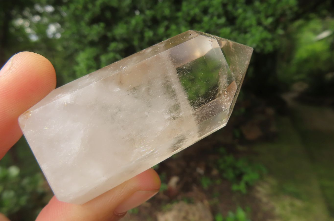 Polished Smokey Phantom Quartz Crystals x 12 From Madagascar - Toprock Gemstones and Minerals 