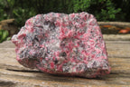 Natural Rhodonite Cobbed Specimens x 6 From Zimbabwe - Toprock Gemstones and Minerals 
