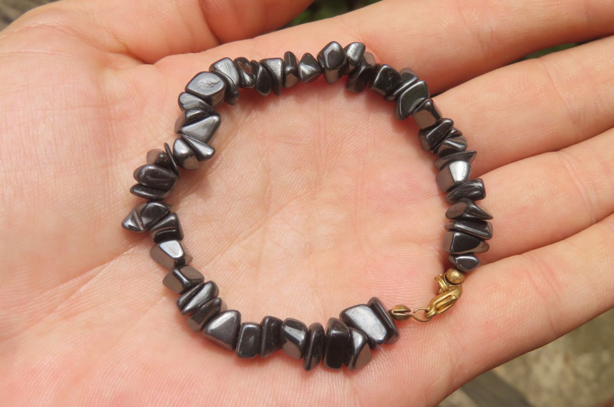 Hand Made Tumble Stone Bracelets x 12 From China - Toprock Gemstones and Minerals 