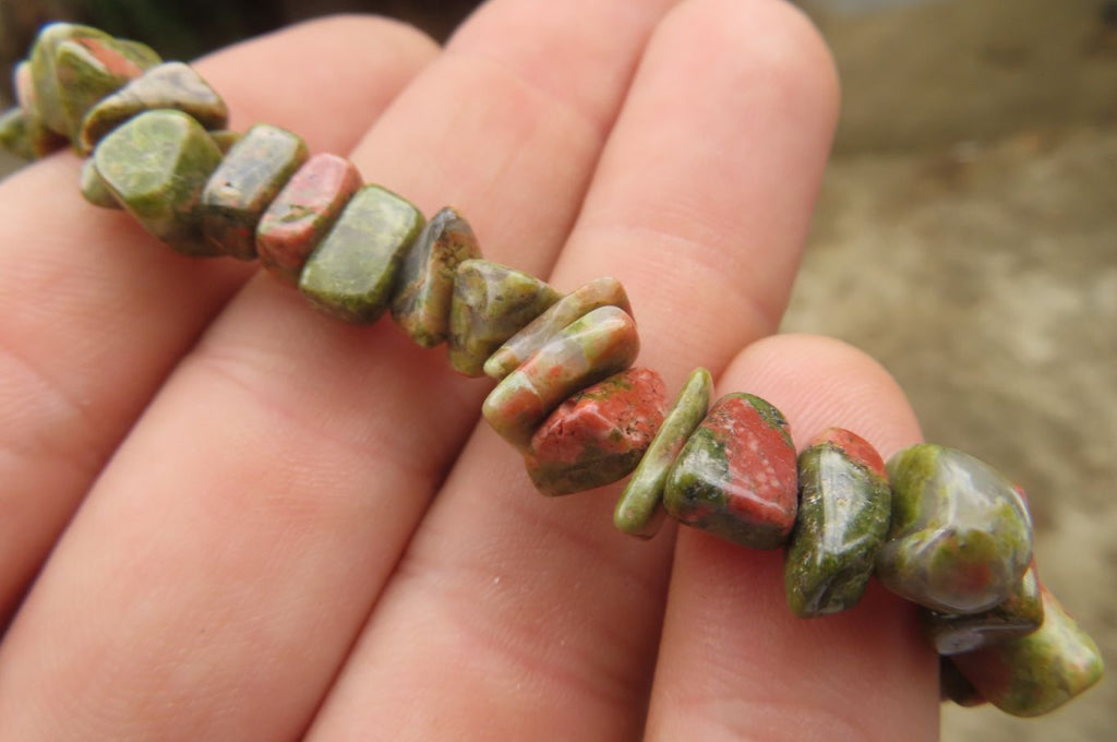 Hand Made Tumble Stone Bracelets x 12 From China - Toprock Gemstones and Minerals 