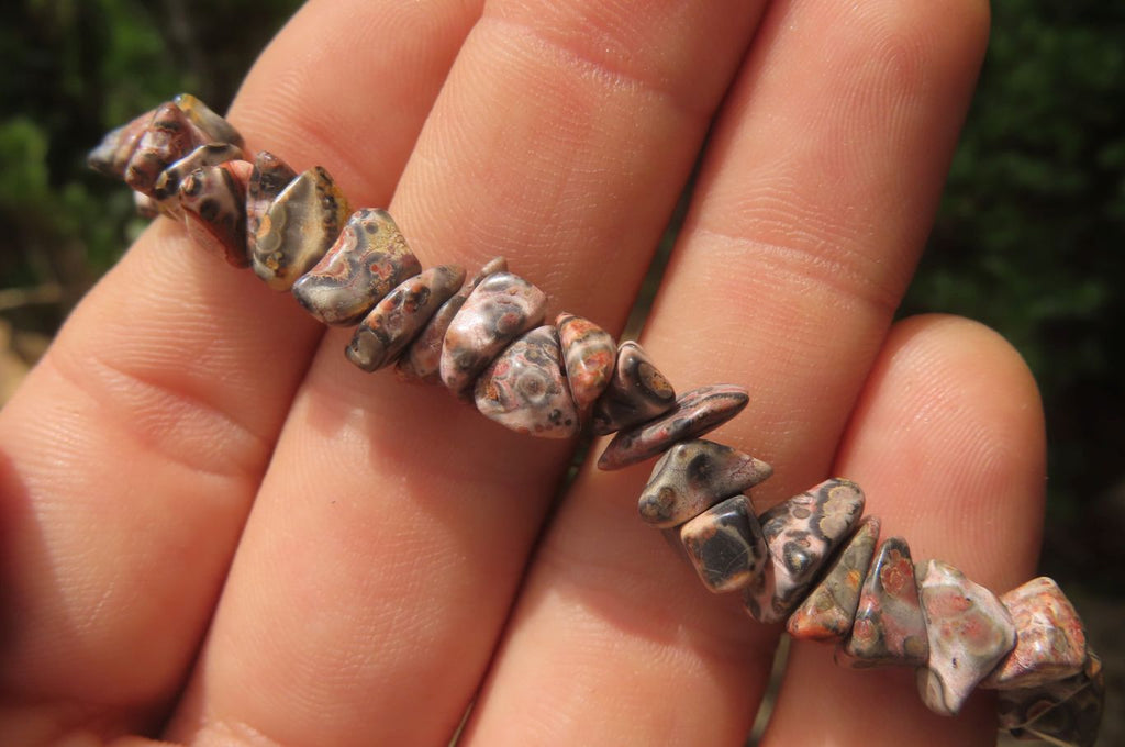 Hand Made Tumble Stone Bracelets x 12 From China - Toprock Gemstones and Minerals 