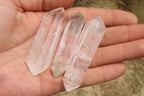 Polished Double Terminated Clear Quartz Crystals x 24 From Madagascar - Toprock Gemstones and Minerals 