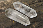 Polished Double Terminated Clear Quartz Crystals x 24 From Madagascar - Toprock Gemstones and Minerals 