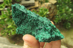 Natural Silky Malachite Specimens x 5 From Kasompe, Congo - Toprock Gemstones and Minerals 