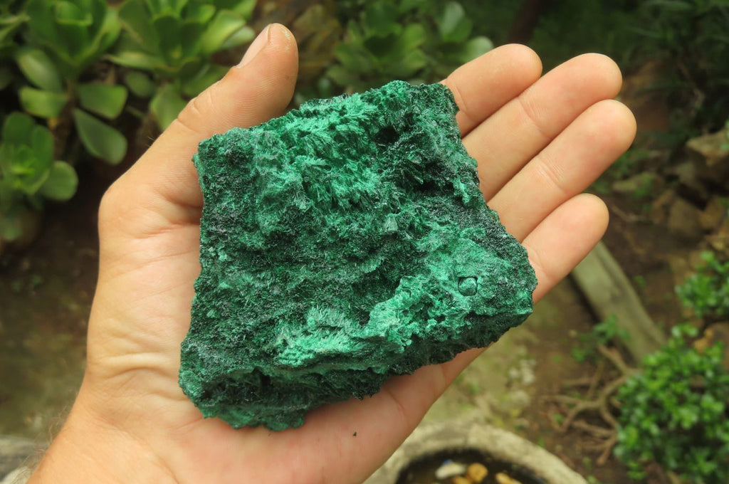 Natural Silky Malachite Specimens x 5 From Kasompe, Congo - Toprock Gemstones and Minerals 
