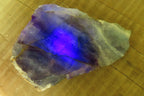 Polished On One Side Watermelon Fluorite x 3 From Uis, Namibia - Toprock Gemstones and Minerals 