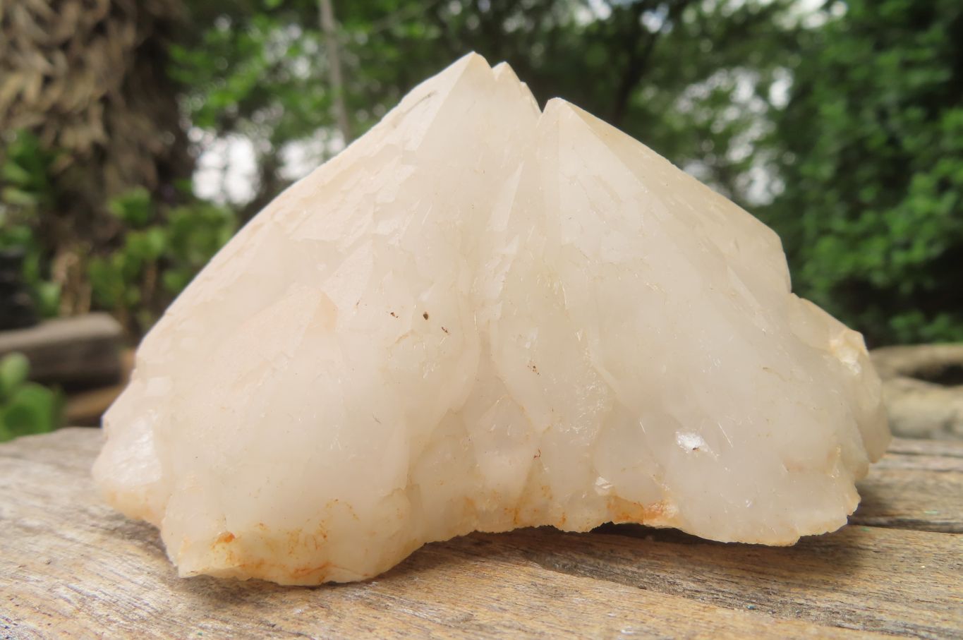 Natural Candle Quartz Clusters x 6 From Madagascar - Toprock Gemstones and Minerals 