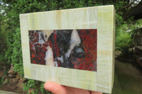 Hand Made Stone Jewellery Box x 1 From South Africa - Toprock Gemstones and Minerals 