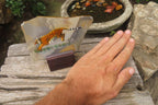 Hand Made Tiger Decoupage on Polychrome Jasper Stone Slabs - sold per item - From Madagascar - Toprock Gemstones and Minerals 