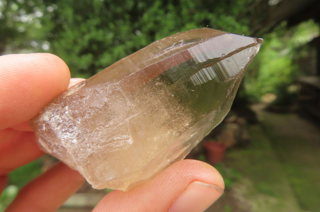 Natural Smokey Quartz & Feldspar Clusters x 12 From Malawi - Toprock Gemstones and Minerals 