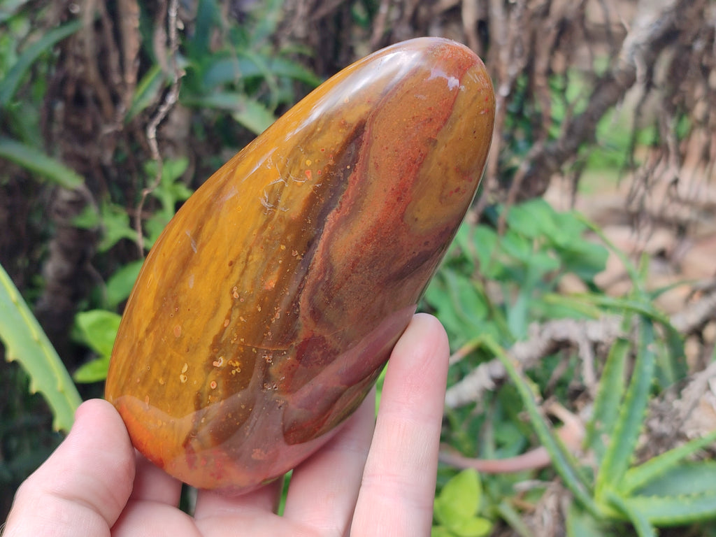Polished Red Jasper Standing Free Forms x 4 From Madagascar - Toprock Gemstones and Minerals 