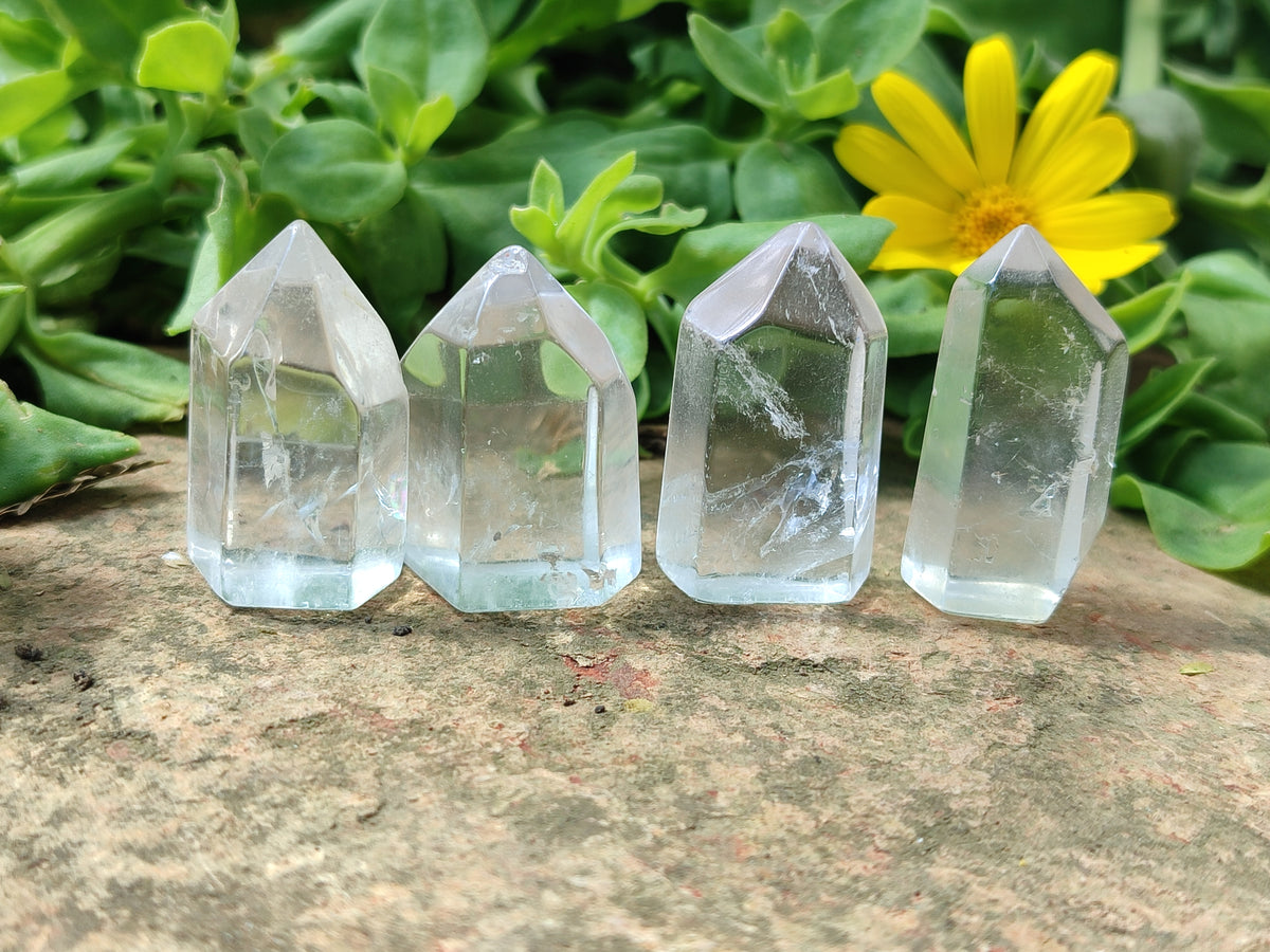 Polished Clear Quartz Jewellery Points x 24 From Madagascar - Toprock Gemstones and Minerals 