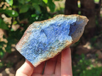 Natural Blue Dumortierite Cobbed Specimens x 6 From Mozambique - Toprock Gemstones and Minerals 