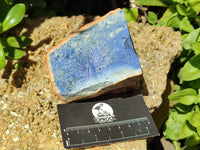 Natural Blue Dumortierite Cobbed Specimens x 6 From Mozambique - Toprock Gemstones and Minerals 
