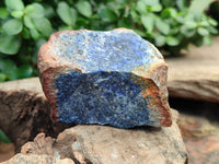 Natural Blue Dumortierite Cobbed Specimens x 6 From Mozambique - Toprock Gemstones and Minerals 