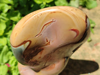 Polished Polychrome Jasper Standing Free Forms x 2 From Mahajanga, Madagascar - Toprock Gemstones and Minerals 