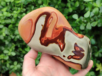 Polished Polychrome Jasper Standing Free Forms x 2 From Mahajanga, Madagascar - Toprock Gemstones and Minerals 