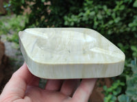 Polished Butter Jade Ashtrays x 2 From South Africa - Toprock Gemstones and Minerals 
