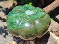 Hand Made Stone Pumpkin Carvings x 2 From Zimbabwe - Toprock Gemstones and Minerals 
