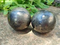 Polished Pharaoh Stone Spheres x 3 From Zimbabwe - Toprock Gemstones and Minerals 