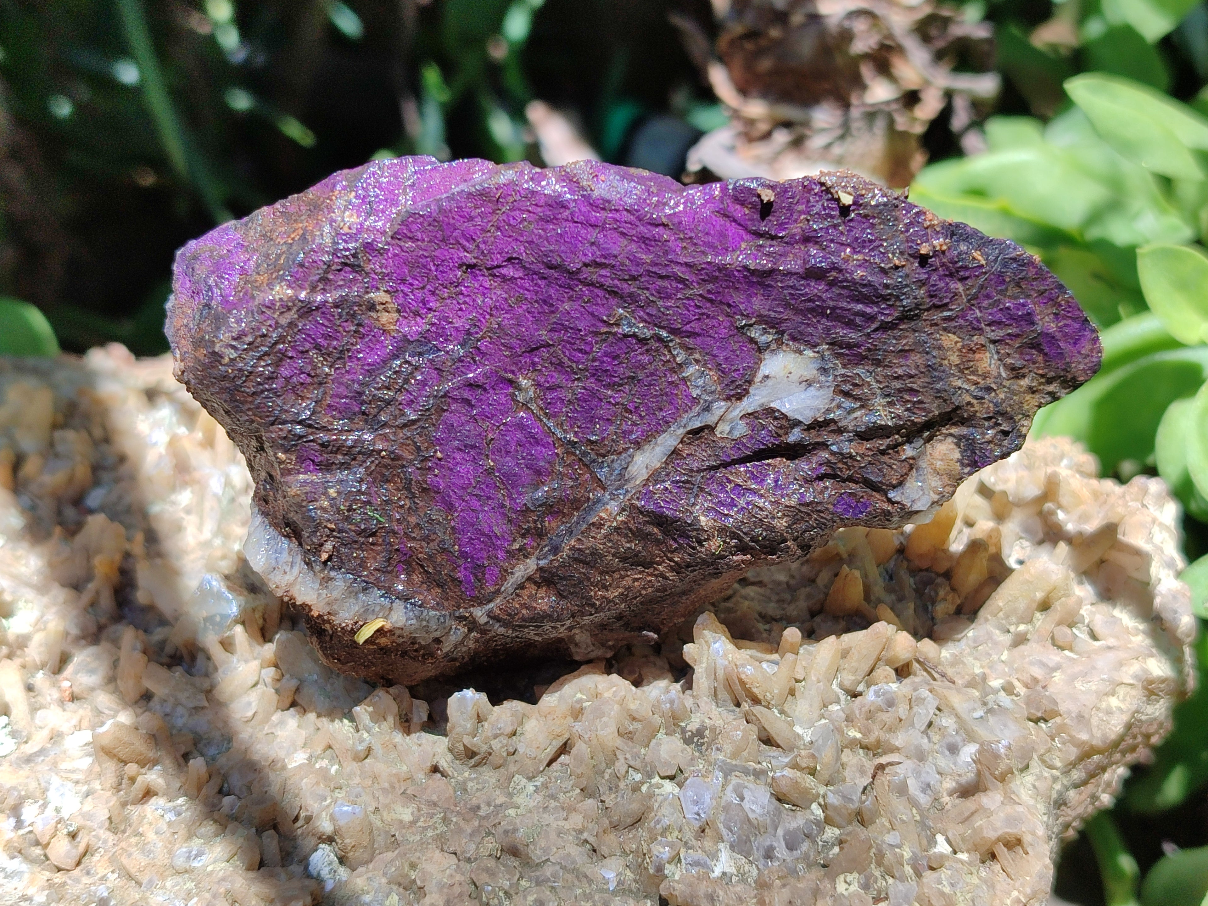 Natural Metallic Purpurite Cobbed Specimens x 6 From Erongo, Namibia - Toprock Gemstones and Minerals 