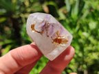 Polished Smokey Amethyst Window Quartz Crystals x 16 From Akansobe, Madagascar - Toprock Gemstones and Minerals 