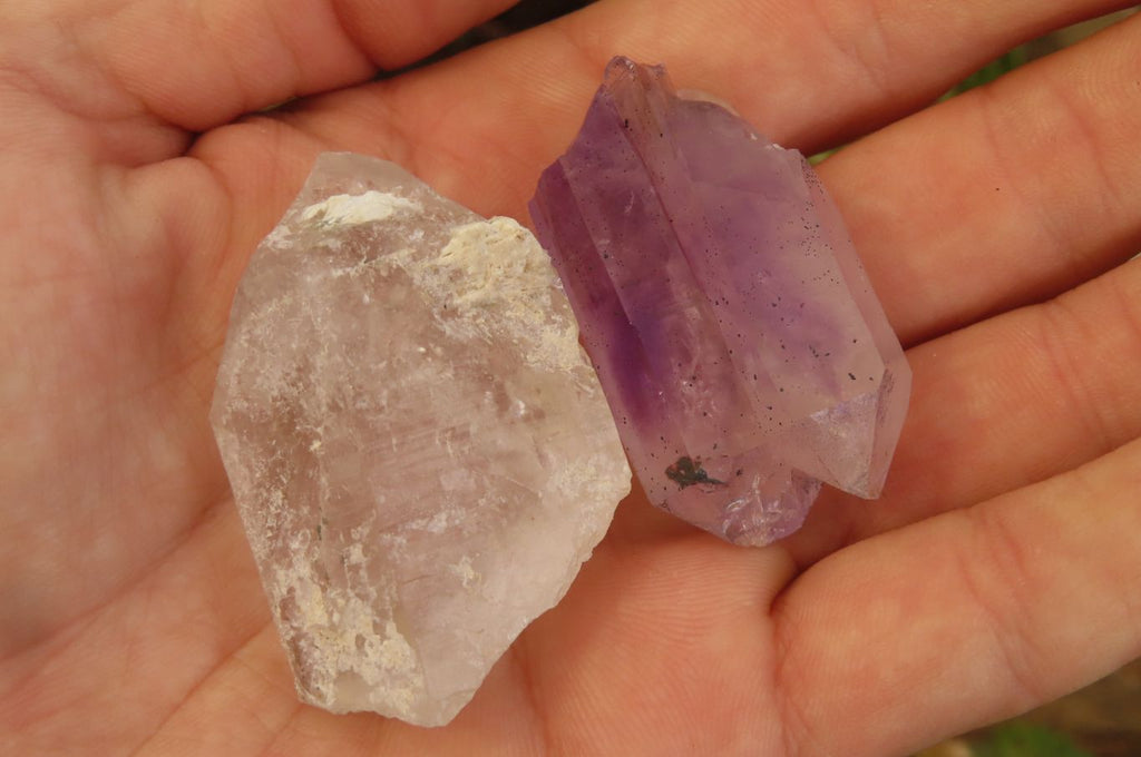 Natural Quartz Crystals x 30 From Brandberg, Namibia - Toprock Gemstones and Minerals 