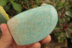 Polished Amazonite Standing Free Forms x 12 From Zimbabwe - Toprock Gemstones and Minerals 