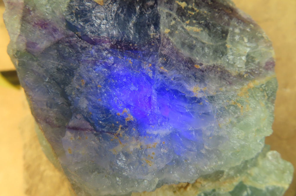 Natural Watermelon Fluorite Specimens x 4 From Uis, Namibia - Toprock Gemstones and Minerals 