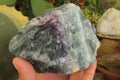 Natural Watermelon Fluorite Specimens x 4 From Uis, Namibia - Toprock Gemstones and Minerals 