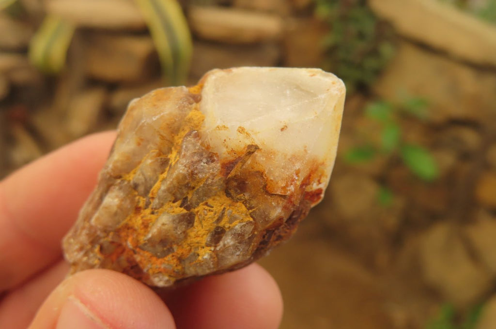 Natural Pineapple Candle Quartz Crystals x 35 From Antsirabe, Madagascar - Toprock Gemstones and Minerals 