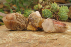 Natural Pineapple Candle Quartz Crystals x 35 From Antsirabe, Madagascar - Toprock Gemstones and Minerals 