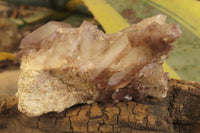 Natural Red Hematoid Quartz Clusters x 8 From Karoi, Zimbabwe